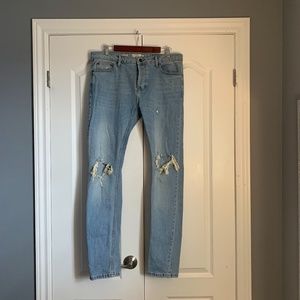 Topman Stretch Skinny Jeans